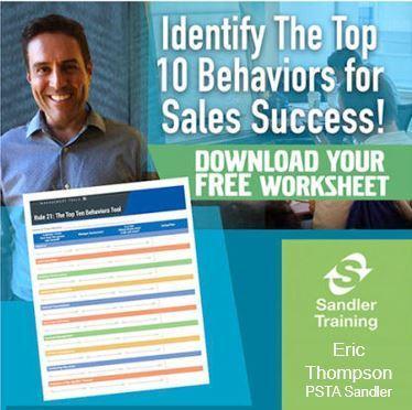 Top  10 Sales Behaviors